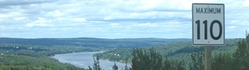 St. John River, north of Fredericton